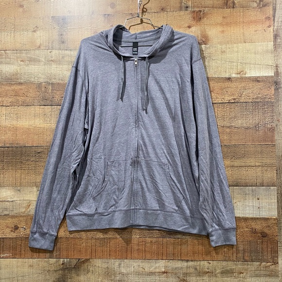 New District Full Zip Lightweight Jersey Unisex Jacket Size 3XL - Picture 1 of 4